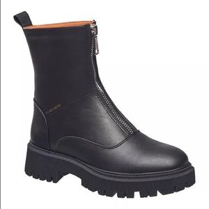 Julie Front Zipper Boots